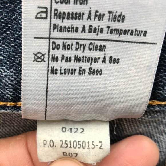 Carhartt Mens Work Jeans Size 38x30 Relaxed Fit Straight Leg Blue Denim Casual - Picture 11 of 14